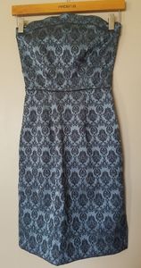 NWT Formula X Blue Strapless Dress